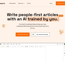 Reword: Train Your Own Article Cowriter