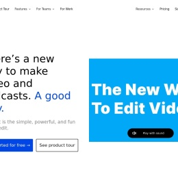 Descript | All-in-one video & podcast editing, easy as a doc.